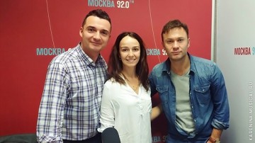 Валерия Ланская и Дмитрий Ермак на радио Москва FM