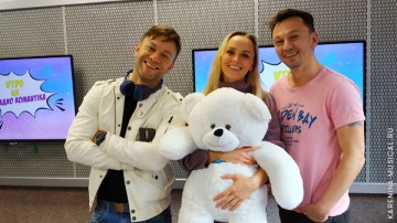 Дмитрий Ермак и Наталия Быстрова в программе «Звёздные пары» на радио Romantika