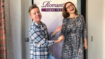 Екатерина Гусева в эфире радио Romantika